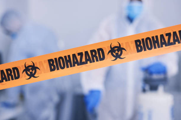 Professional Trauma Scene Cleanup technician working in Syracuse, NE